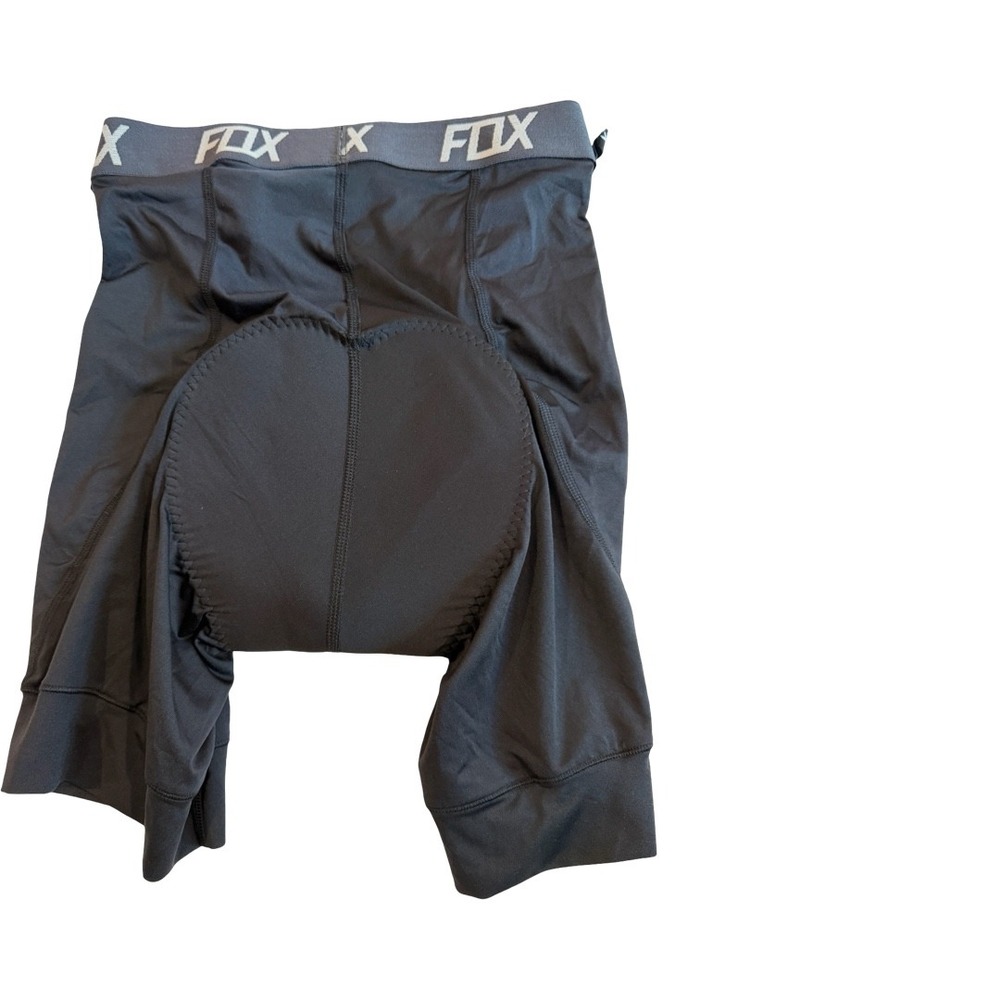 Fox Racing Padded Liner Shorts Lot of 2 Black Mountain Bike Cycling Mens Size 30 - Picture 4 of 4